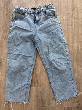 ASOS Light Blue Wide-Leg Jeans — Casual Flare